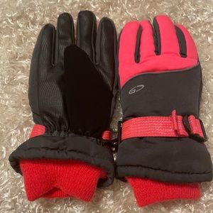 Youth Waterproof Pink Champion Snow Gloves
